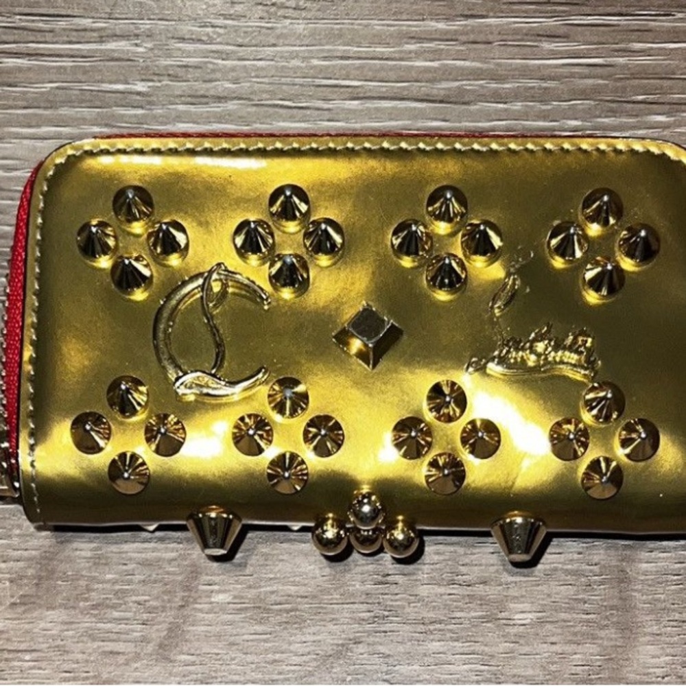 Christian Louboutin Key Pouch and Gold Key Ring - Picture 12 of 12